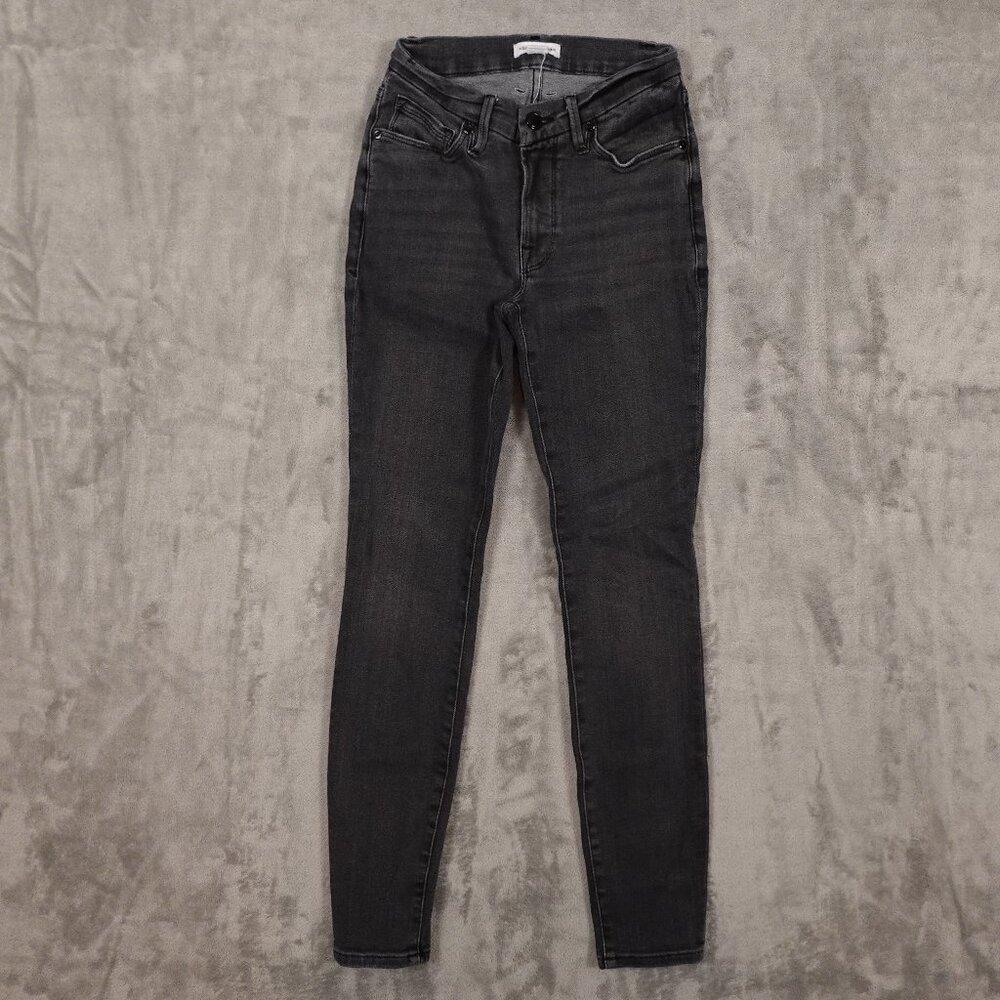 Good American jeans good legs women's 00/24 black‎ denim